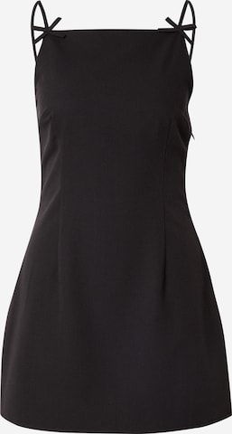 Motel Dress in Black: front