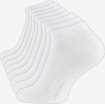 Chaussettes Vincent Creation en blanc : devant