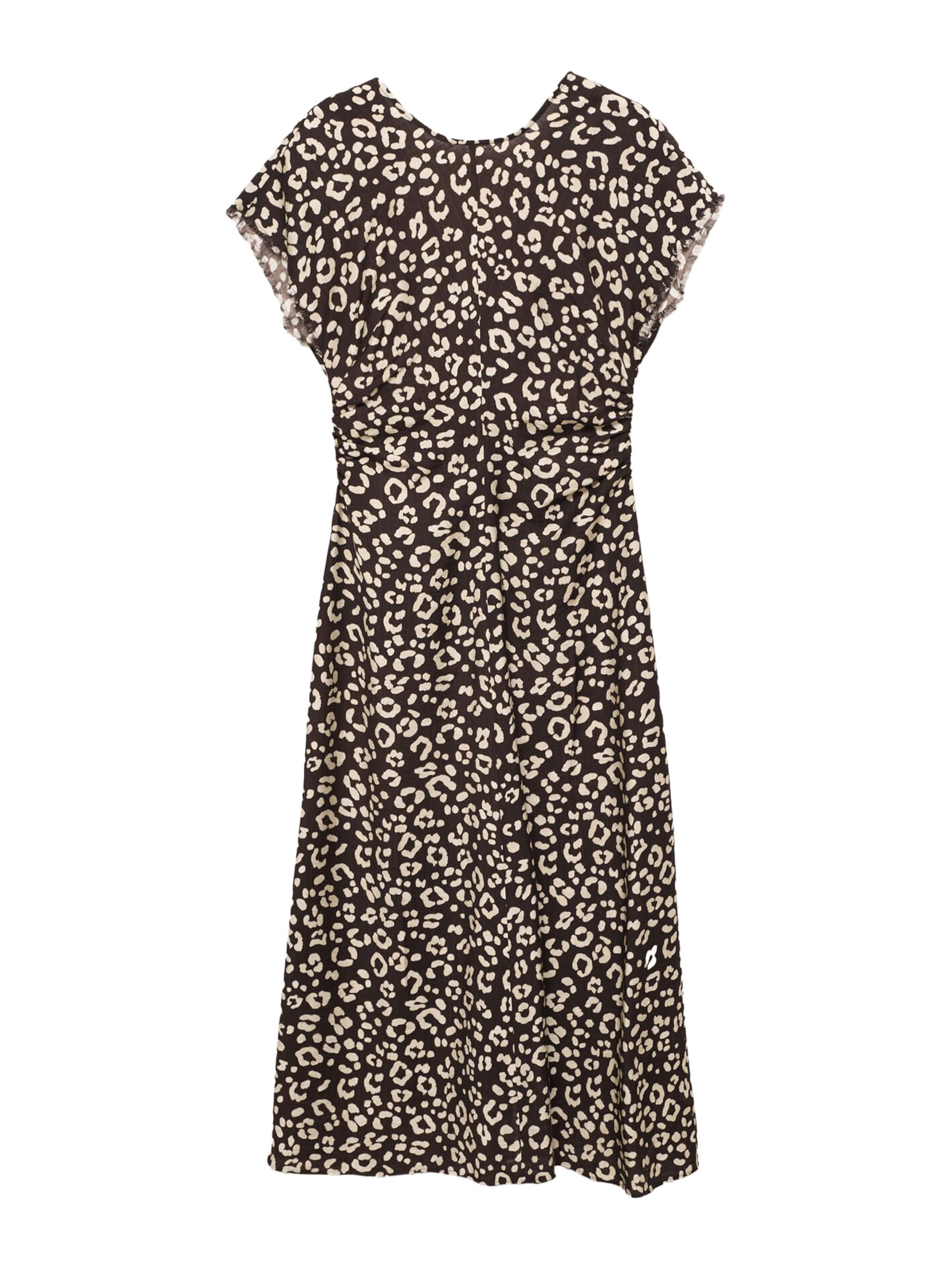 MANGO Šaty – černá: přední strana