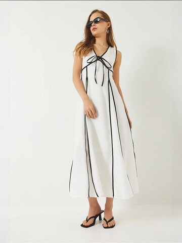 Bianco Lucci Kleid in Weiß