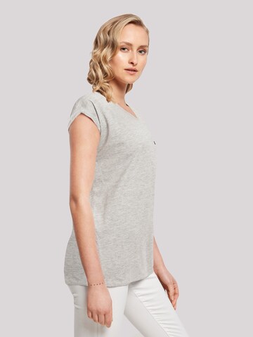 T-shirt 'Bodenlos' F4NT4STIC en gris