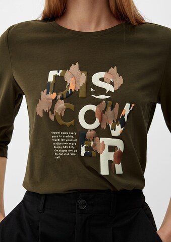 s.Oliver Shirt in Grün