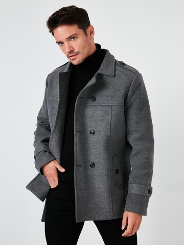 Buratti Winter Coat 'Buratti' in Grey