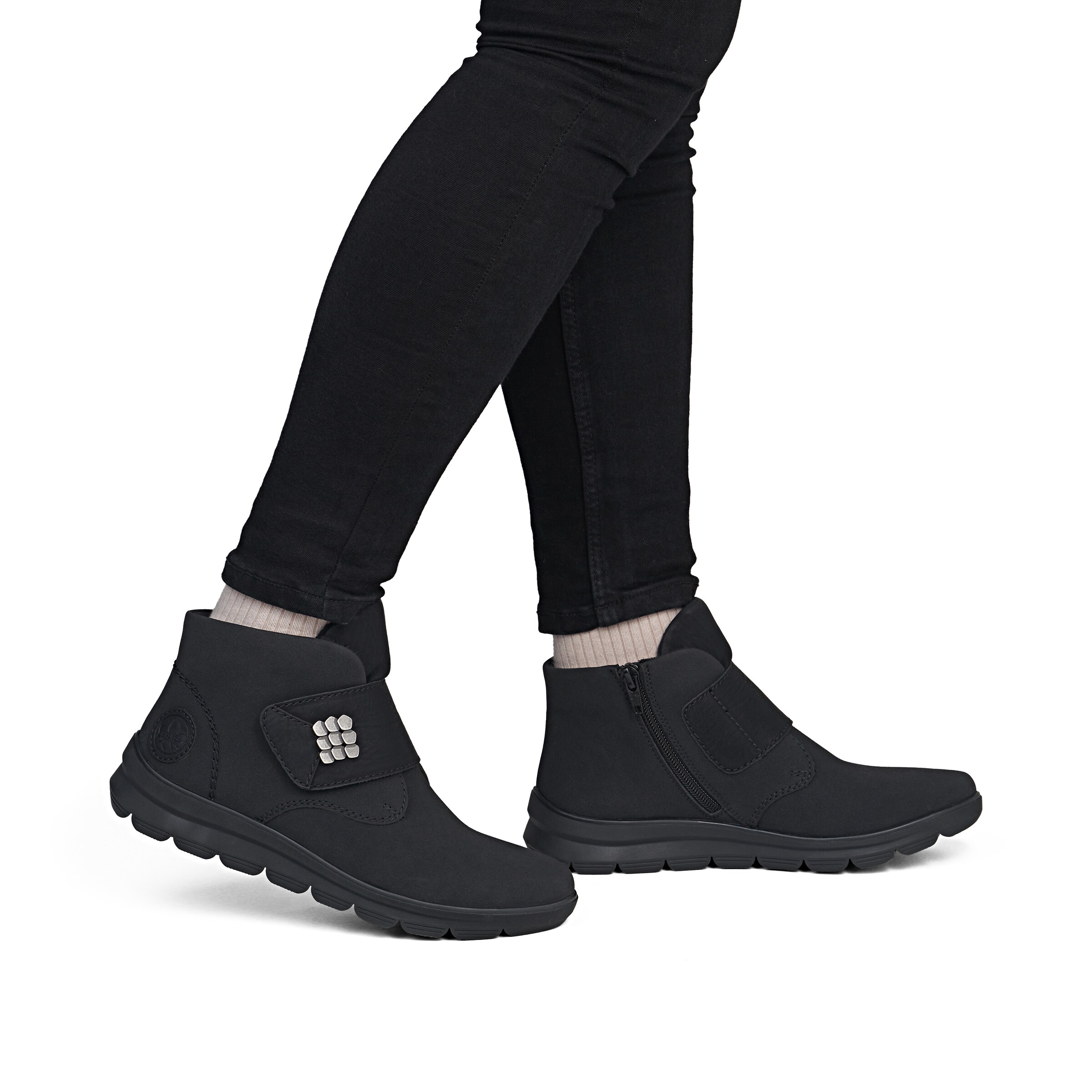 Rieker Stiefelette in Schwarz