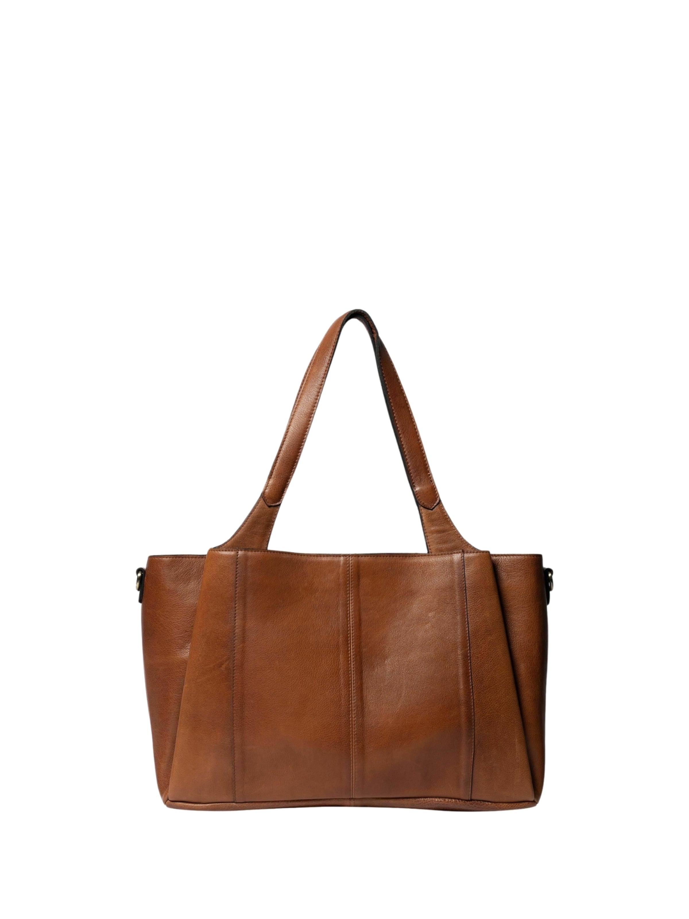 RE:DESIGNED Shopper ' Nisa ' in Brown: front