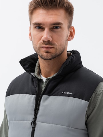 Ombre Bodywarmer 'V36' in Grijs