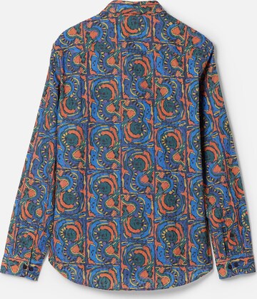 Desigual Regular fit Button Up Shirt in Blue