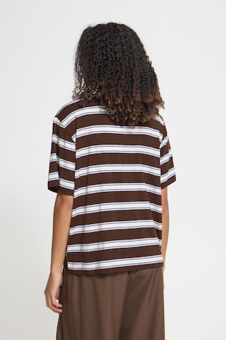 ICHI - Camiseta 'IHREBETTA' en marrón