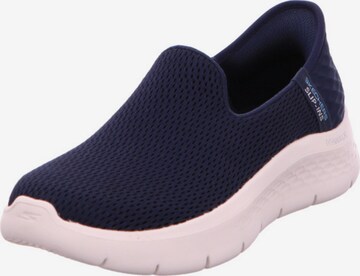 SKECHERS Slip-Ons in Blue: front