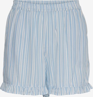 PIECES Loosefit Shorts 'ALVINA' in Blau: predná strana