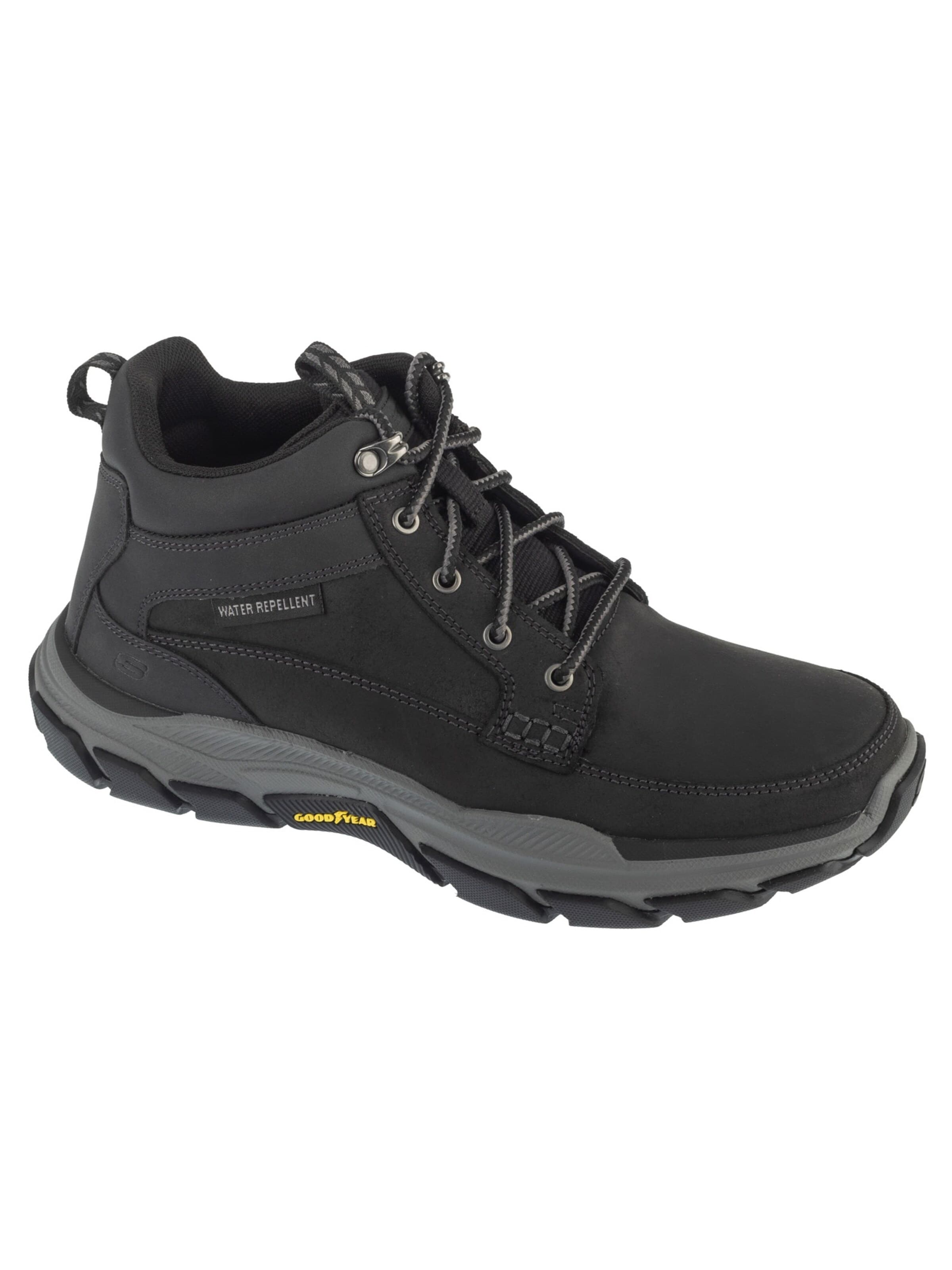 SKECHERS Veterboots 'Skechers Respected - Esmont' in Zwart