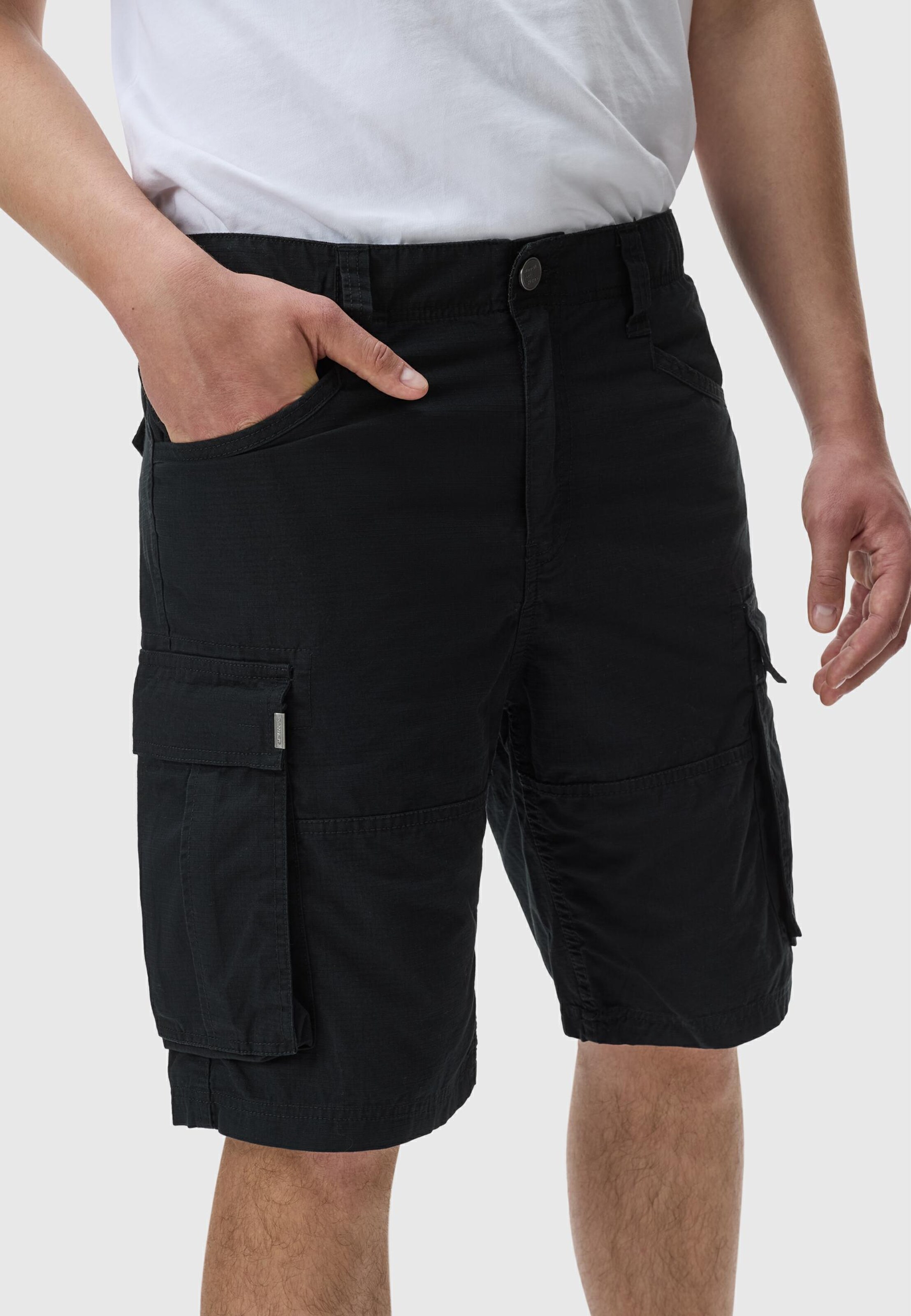 Ragwear Loose fit Cargo Pants 'Merly' in Black ABOUT YOU