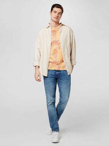 BLEND Shirt in Geel