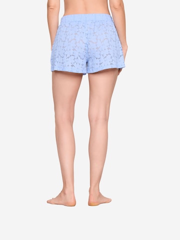 JOOP! Jeans Pyjamabroek 'Allover Lace' in Blauw