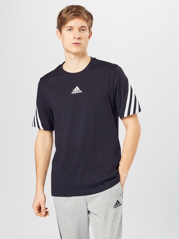 ADIDAS PERFORMANCE Performance shirt in Black: front