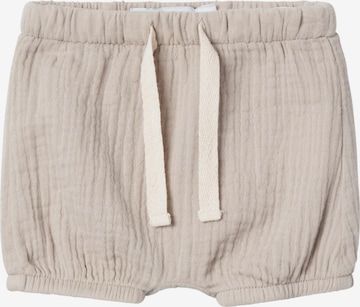 Regular Pantalon 'OSAFI' NAME IT en beige : devant