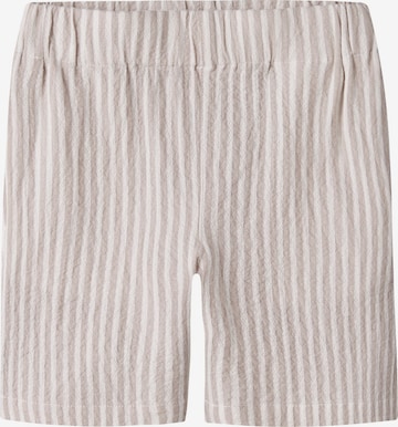 NAME IT - Pantalón en beige: frente
