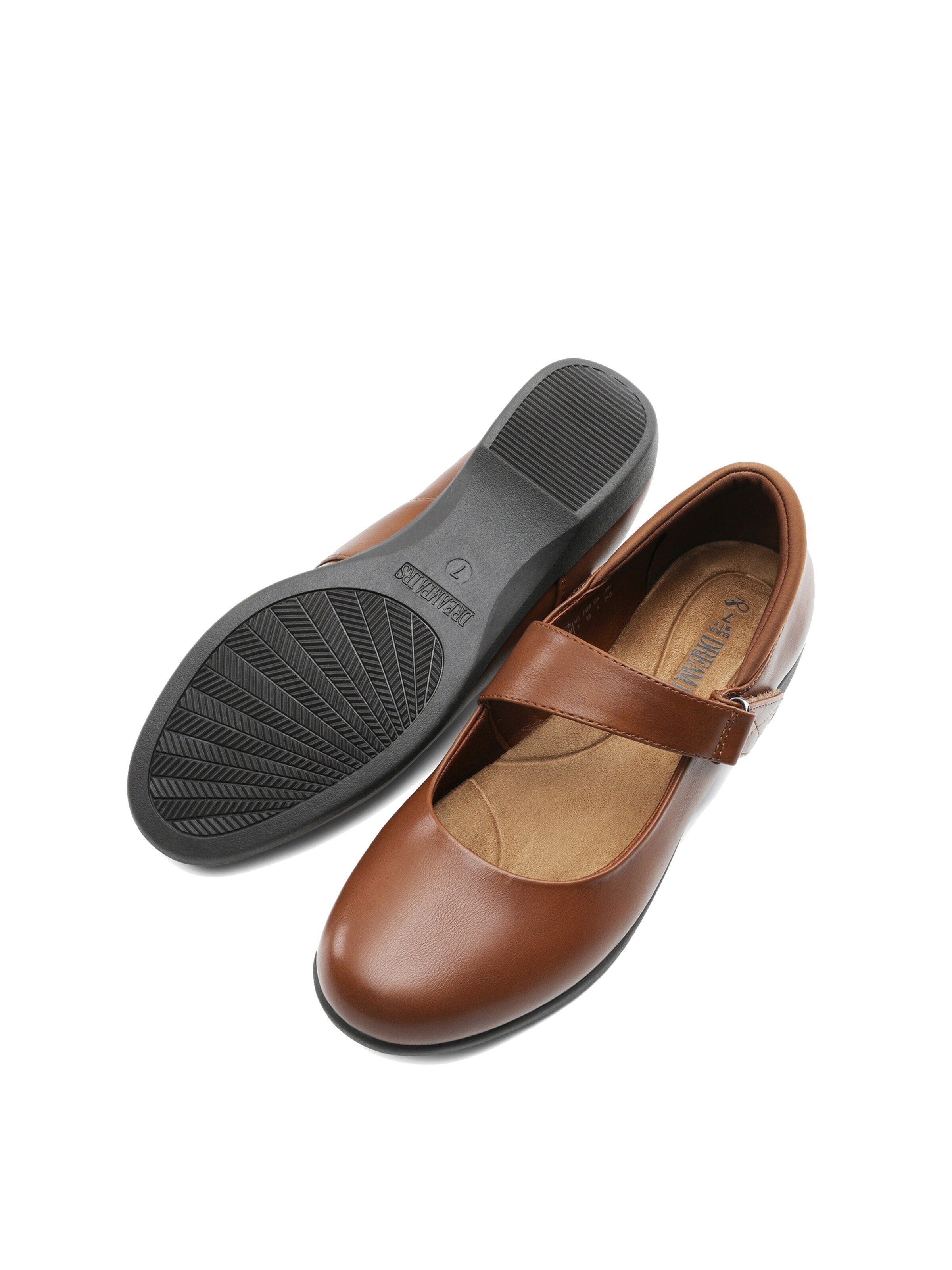Dream Pairs Ballet Flats in Brown