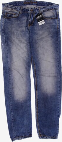 CAMP DAVID Jeans in 33 in Blue: front