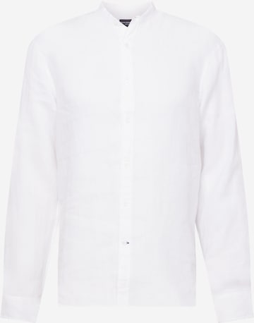 Club Monaco Button Up Shirt in White: front