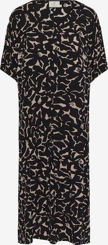 Kaffe Kleid 'Isabella' in Schwarz: Vorderseite