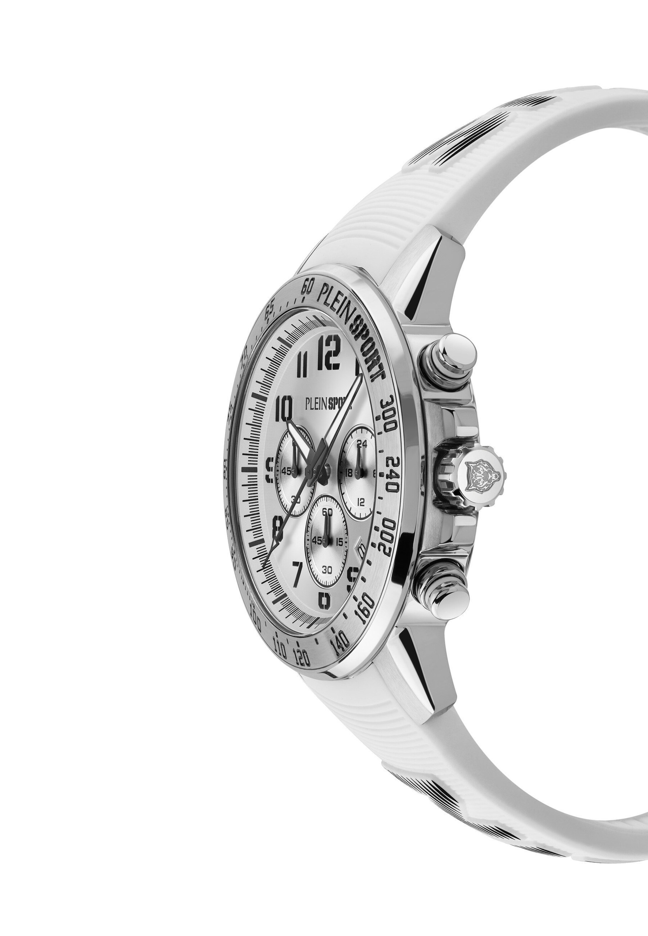 Montre de sport 'Chronorace' Plein Sport en blanc
