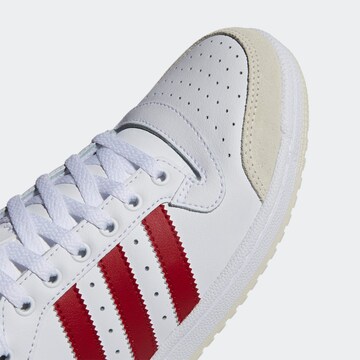 ADIDAS ORIGINALS High-Top Sneakers 'TOP TEN' in White