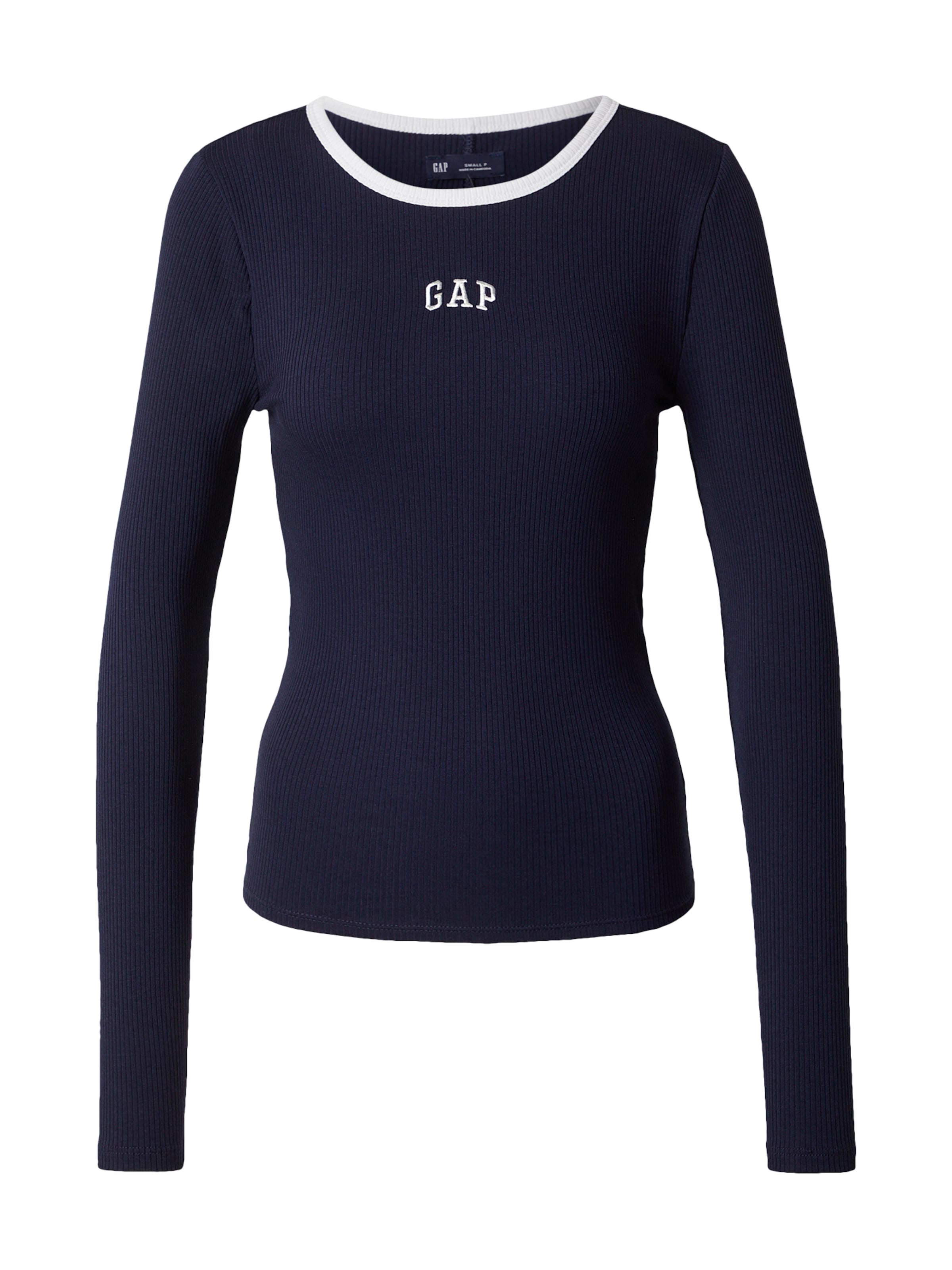 Gap Petite T-Krekls, krāsa - tumši zils / balts, Preces skats