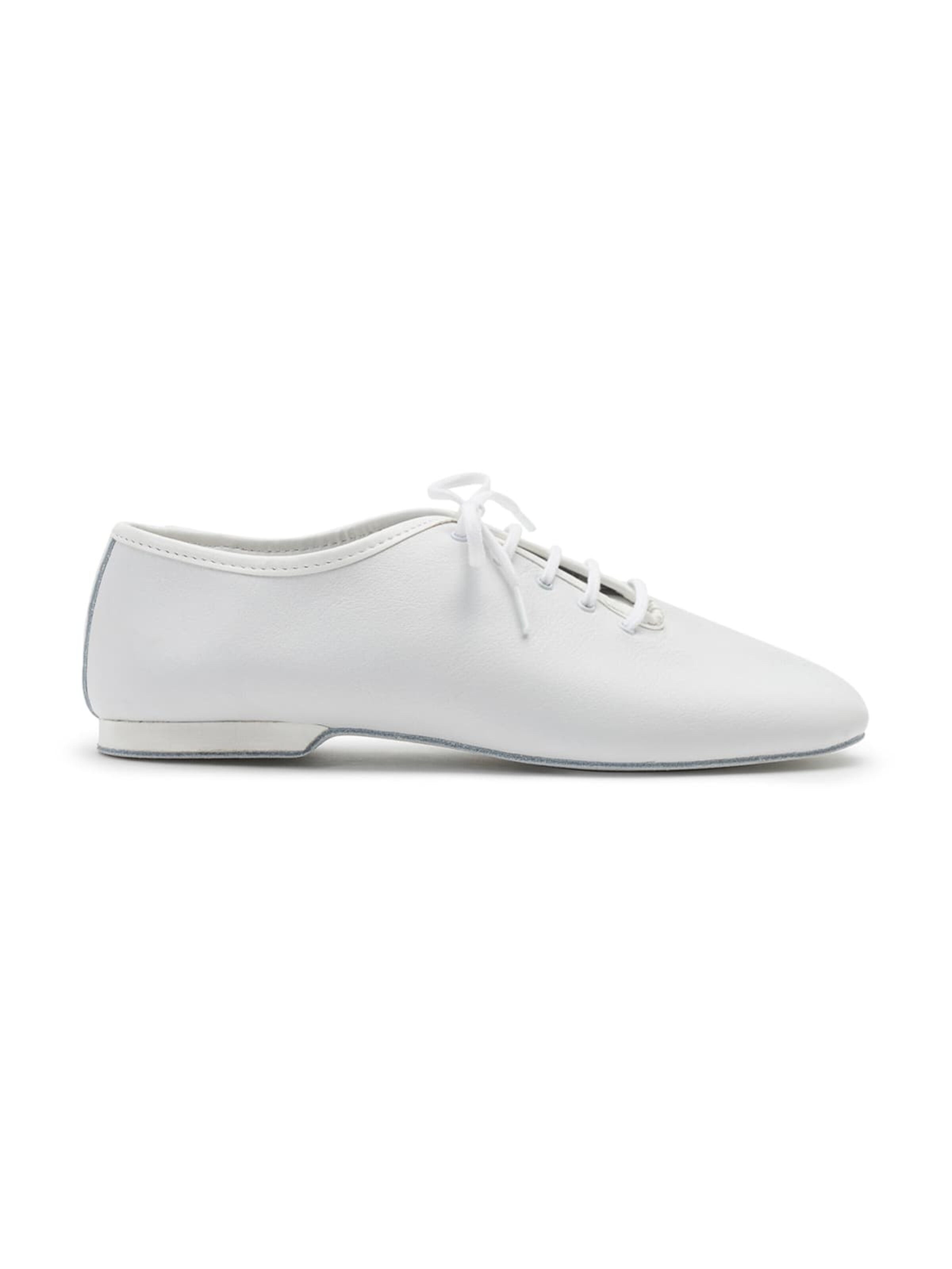 Dancing Queens Classic Flats 'Dancing Queens - Flow Tanzschuhe Leder' in White