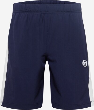 Sergio Tacchini Sportshorts 'TENNIS YOUNGLINE SHORTS' in dunkelblau / weiß, Produktansicht