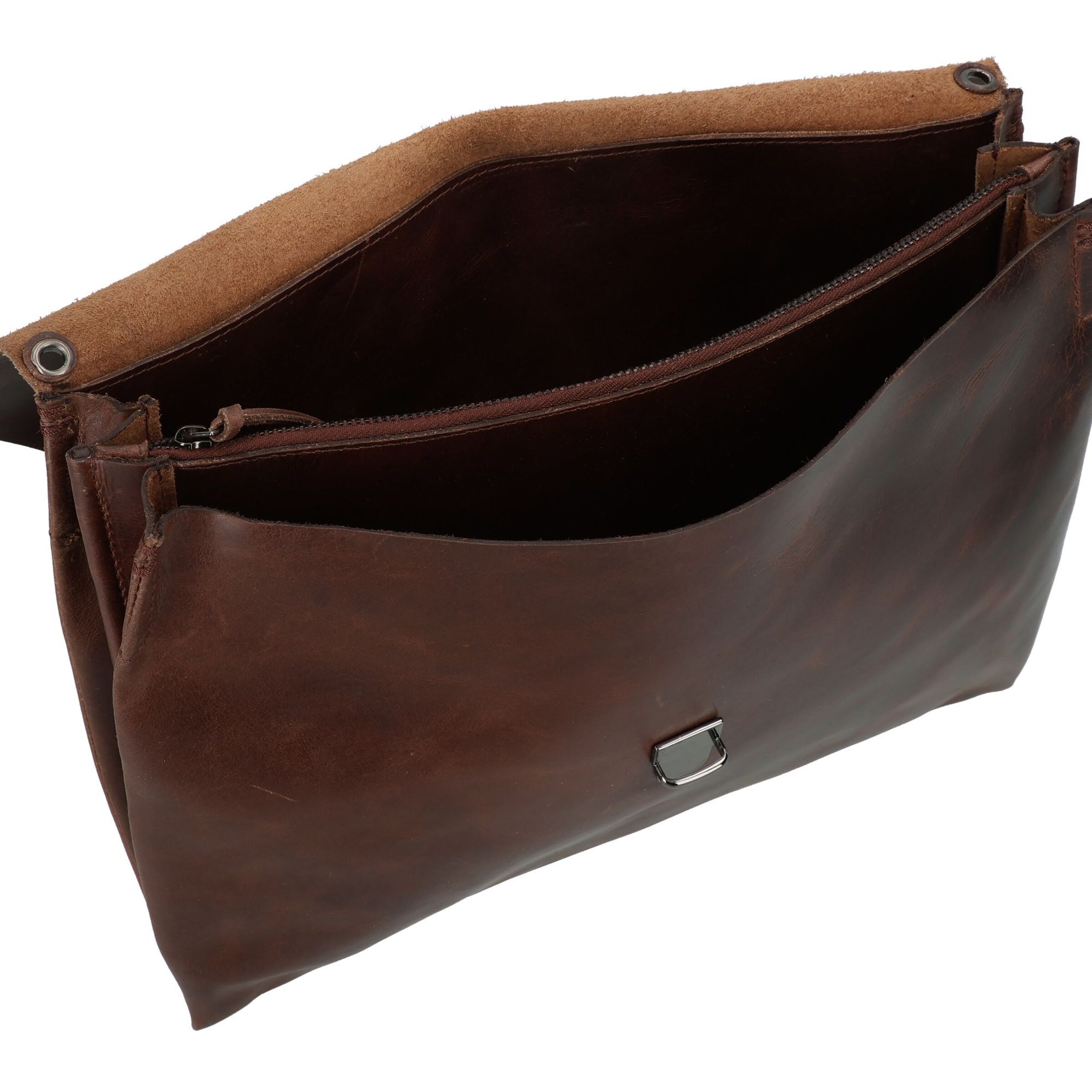 Harold's Document Bag 'Fold' in Brown