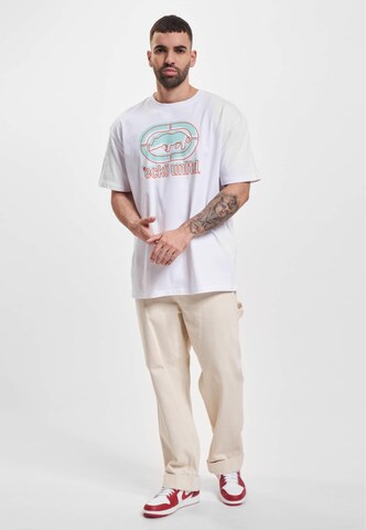 T-Shirt Ecko Unlimited en blanc