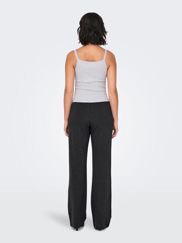 ONLY - Pierna ancha Pantalón 'POPTRASH' en gris