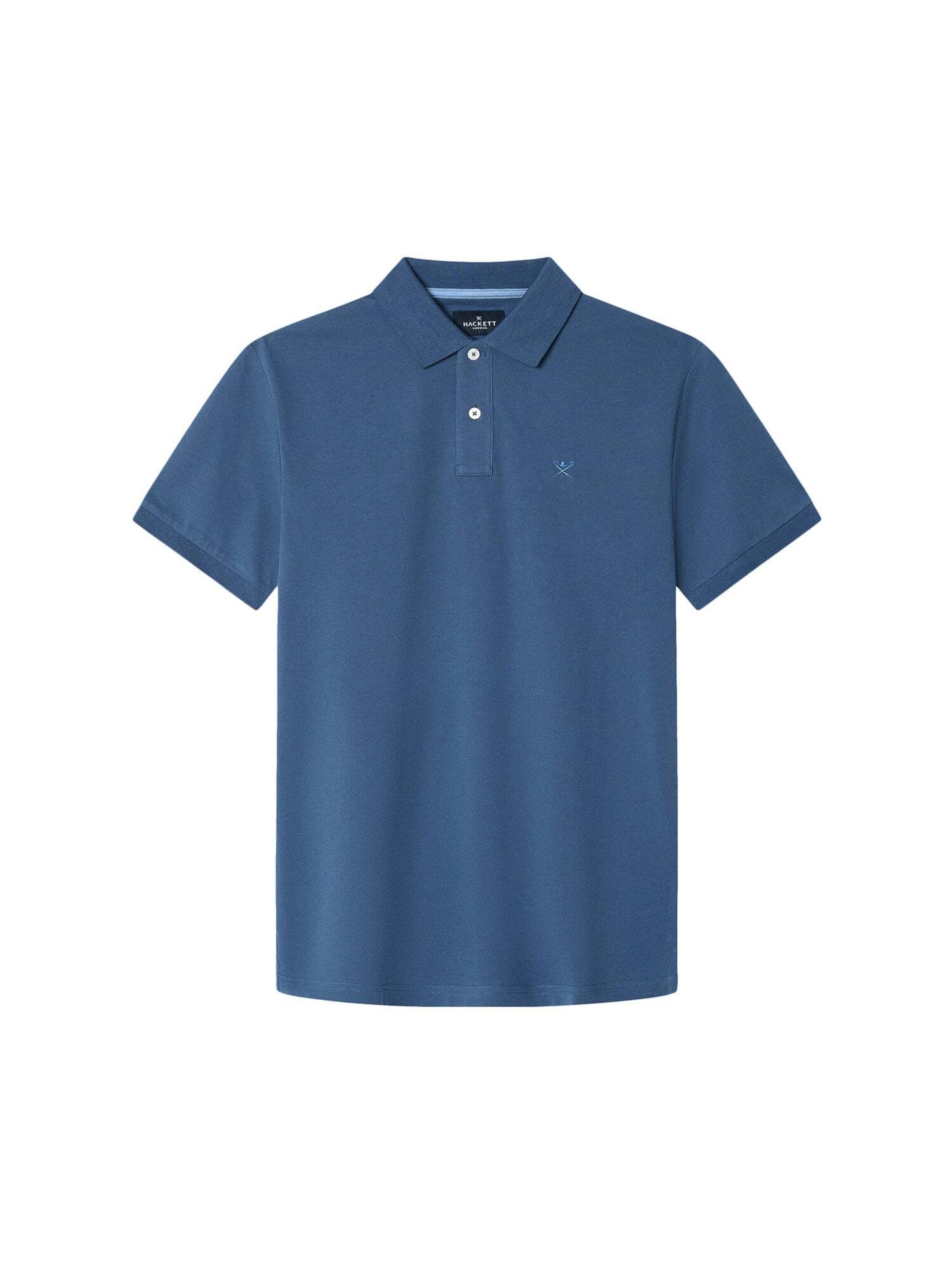 T-Shirt Hackett London en bleu : devant