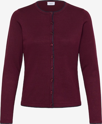 SAINT TROPEZ Strickjacke in Rot: Vorderseite