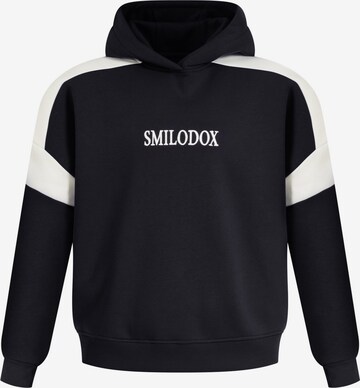 Smilodox Sweatshirt 'Malea' in Blauw: voorkant