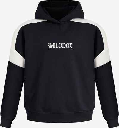 Smilodox Sweatshirt 'Malea' in marine / weiß, Produktansicht