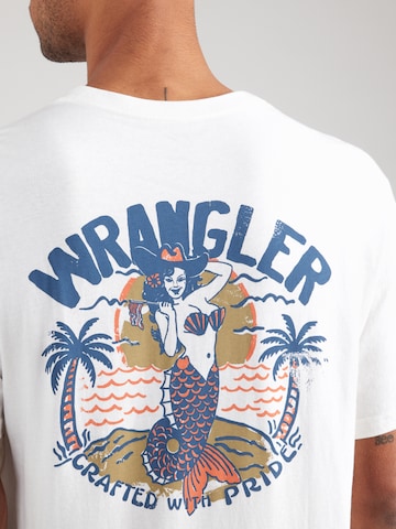WRANGLER Футболка в Белый