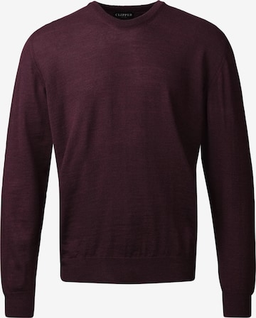 CLIPPER Sweater 'Milan' in Red: front