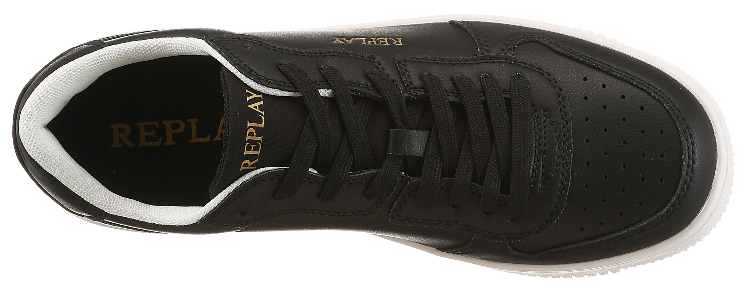 REPLAY Sneaker in Schwarz