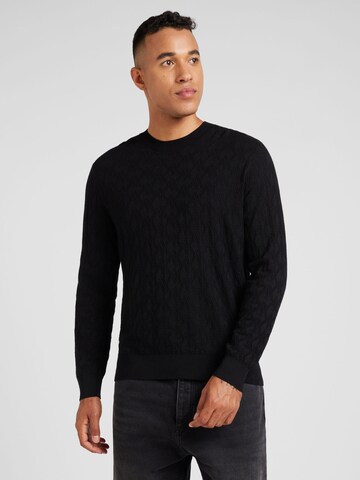 ARMANI EXCHANGE Trui in Zwart: voorkant