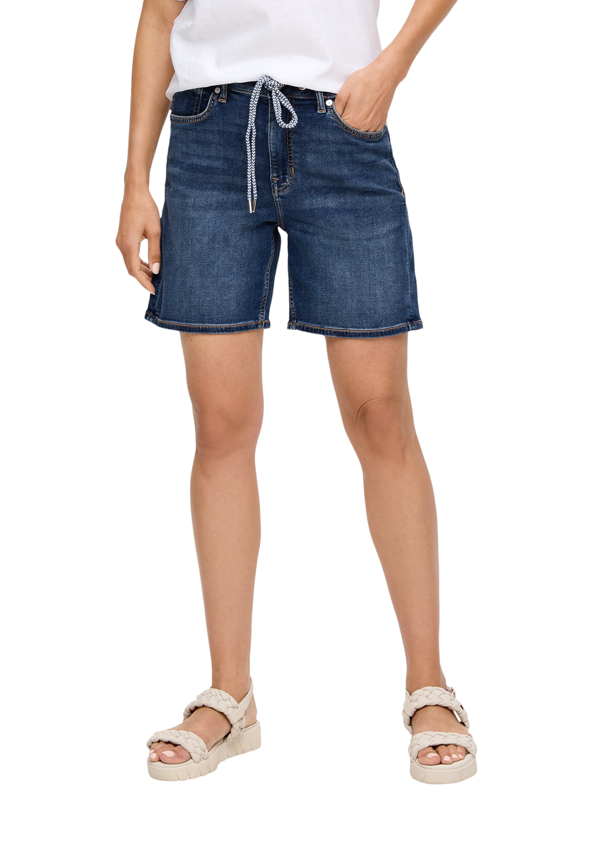 Regular Jean 'Franciz' s.Oliver en bleu : devant