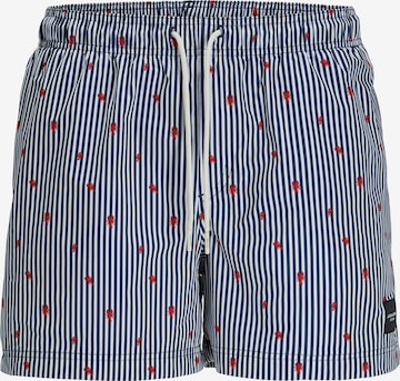 JACK & JONES Badeshorts 'JPSTMaui' in Blau: Vorderseite