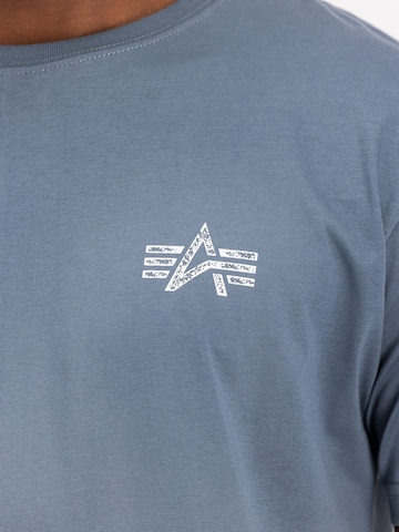 pelēks ALPHA INDUSTRIES T-Krekls
