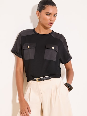 Lipsy - Camiseta en negro: frente