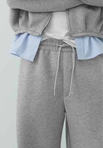 Pull&Bear Zvonové kalhoty Kalhoty – šedá