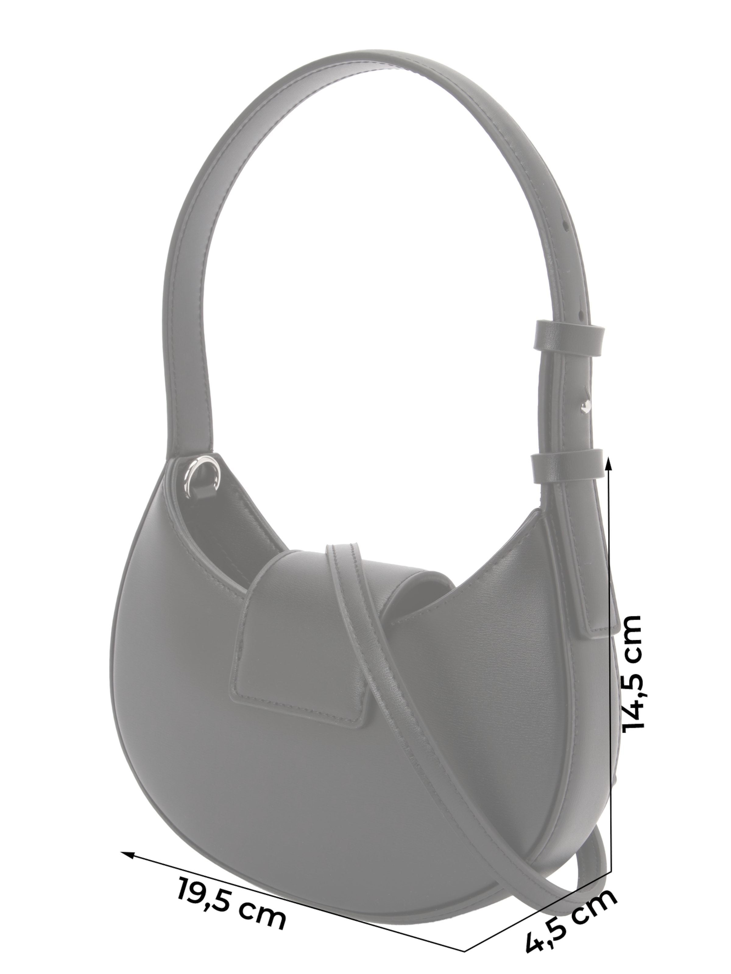 Sac bandoulière 'JODIE' ARMANI EXCHANGE en noir