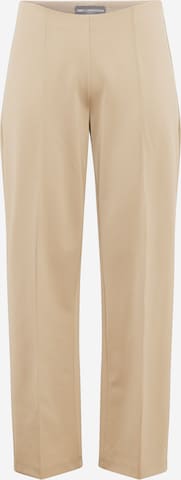 Regular Pantalon à pince 'LAUREL' ONLY Carmakoma en marron : devant