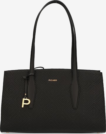 Borsa a spalla 'Day Trip' di Picard in nero: frontale