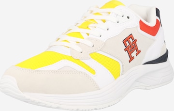 TOMMY HILFIGER - Zapatillas deportivas bajas en amarillo: frente